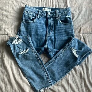 Y2K the super skinny ankle, high-rise jeans